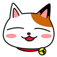 Mike of the troitoiseshell cat sticker #1507808