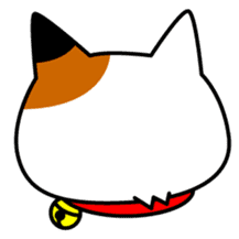 Mike of the troitoiseshell cat sticker #1507823
