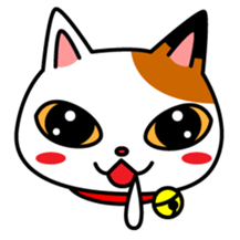 Mike of the troitoiseshell cat sticker #1507825