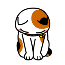 Mike of the troitoiseshell cat sticker #1507846