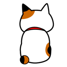 Mike of the troitoiseshell cat sticker #1507847