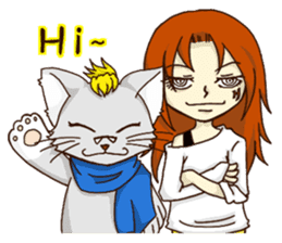 A-Boo and Miss Hardcore sticker #1508168