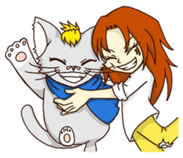 A-Boo and Miss Hardcore sticker #1508172