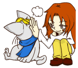 A-Boo and Miss Hardcore sticker #1508178