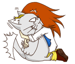 A-Boo and Miss Hardcore sticker #1508179