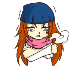 A-Boo and Miss Hardcore sticker #1508191