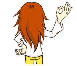 A-Boo and Miss Hardcore sticker #1508199