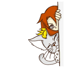 A-Boo and Miss Hardcore sticker #1508202