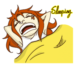 A-Boo and Miss Hardcore sticker #1508204