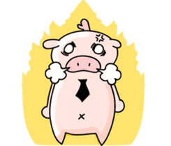 Working Pig, Mr.P! sticker #1508255