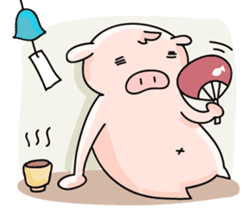 Working Pig, Mr.P! sticker #1508278