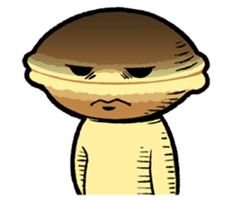 Traditional Japanese confectionery sticker #1508498