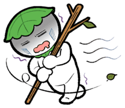 Traditional Japanese confectionery sticker #1508517