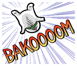 Traditional Japanese confectionery sticker #1508521