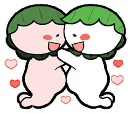 Traditional Japanese confectionery sticker #1508524