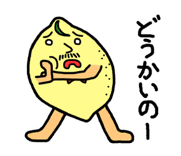 Hiroshima valve lemon sticker #1509334