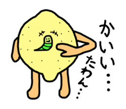 Hiroshima valve lemon sticker #1509366