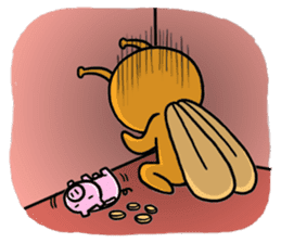 The adventures of Mao-Investor sticker #1509377