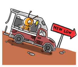 The adventures of Mao-Investor sticker #1509379