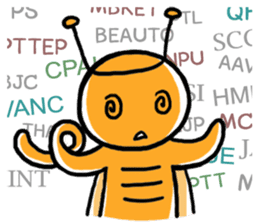 The adventures of Mao-Investor sticker #1509382