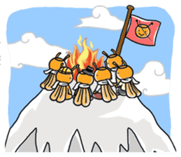 The adventures of Mao-Investor sticker #1509391