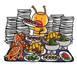 The adventures of Mao-Investor sticker #1509394