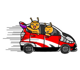 The adventures of Mao-Investor sticker #1509395