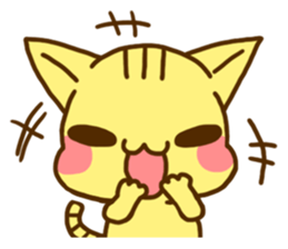 cat and bear sticker #1509968