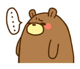 cat and bear sticker #1509979