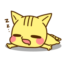 cat and bear sticker #1509983