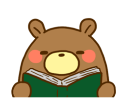 cat and bear sticker #1509985