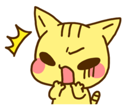 cat and bear sticker #1509986