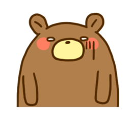 cat and bear sticker #1509997