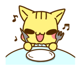 cat and bear sticker #1509998