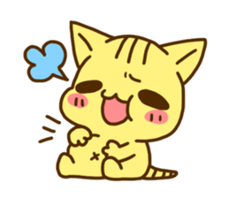 cat and bear sticker #1509999