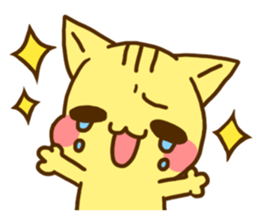 cat and bear sticker #1510004