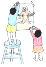 Hiro-chan and Se-chan's HAPPY DAYS sticker #1510376