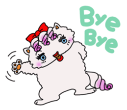 Persian cat "chami" sticker #1510611