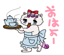 Persian cat "chami" sticker #1510615