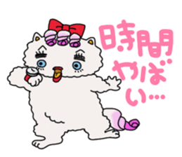 Persian cat "chami" sticker #1510617