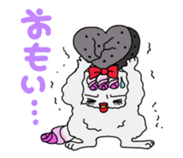 Persian cat "chami" sticker #1510626