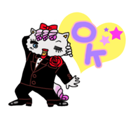 Persian cat "chami" sticker #1510637