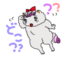 Persian cat "chami" sticker #1510645