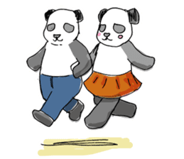 Various pandas sticker #1510721