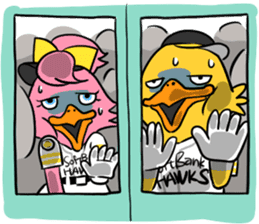 HAWKS official Sticker Vol.1 sticker #1510997