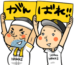 HAWKS official Sticker Vol.1 sticker #1511004