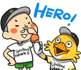 HAWKS official Sticker Vol.1 sticker #1511006