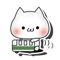 3D cat English edition sticker #1511267