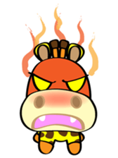 Ginger The Giraffe sticker #1511408