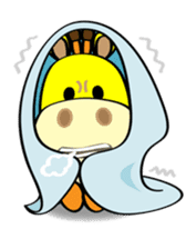 Ginger The Giraffe sticker #1511410